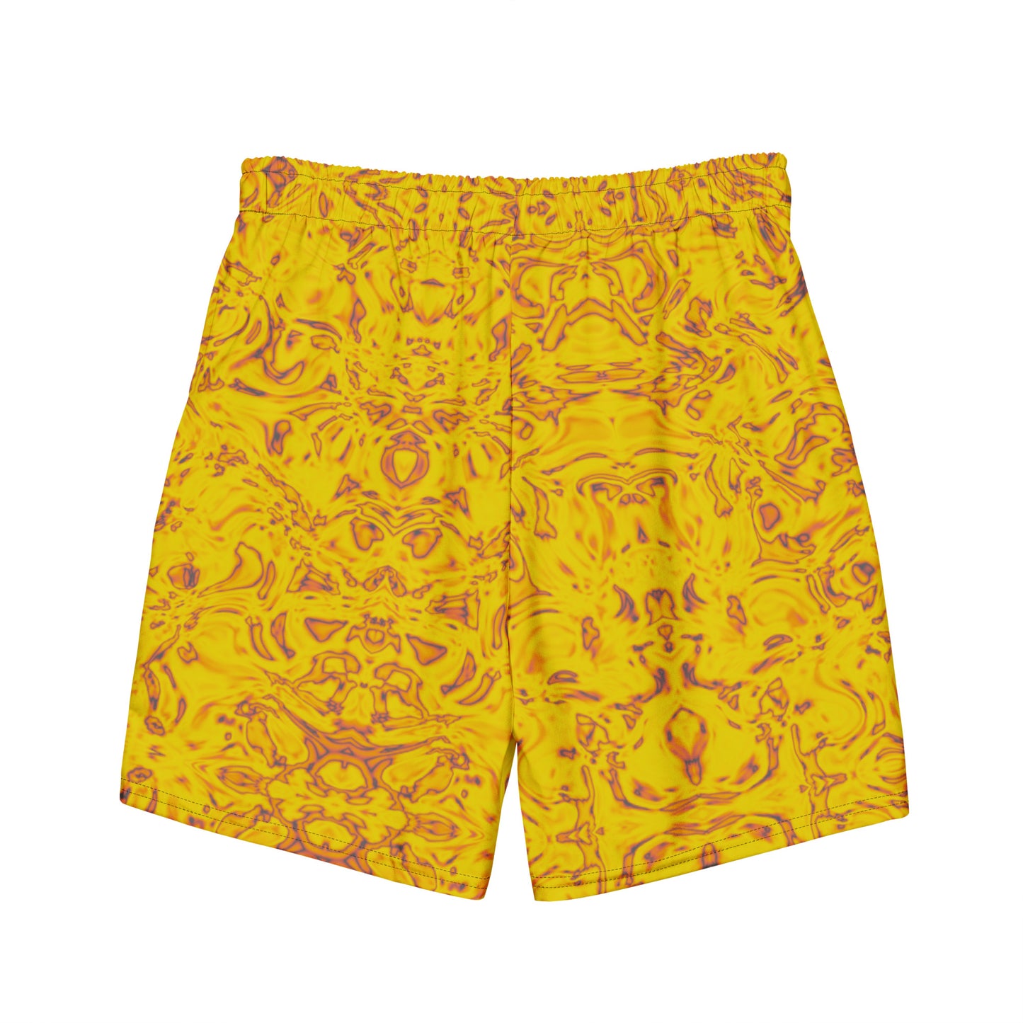 Rorschach Orange Men's swim trunks