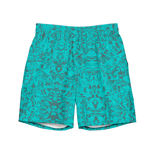 Rorschach Blue Men's swim trunks