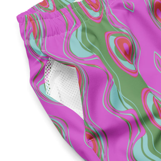 The Far Out Wave Men's swim trunks