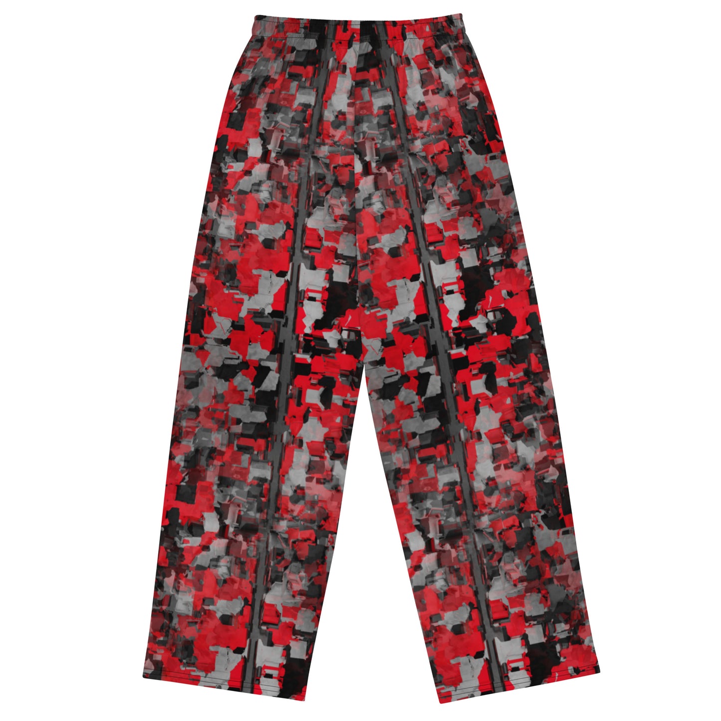 Empire All-over print unisex wide-leg pants