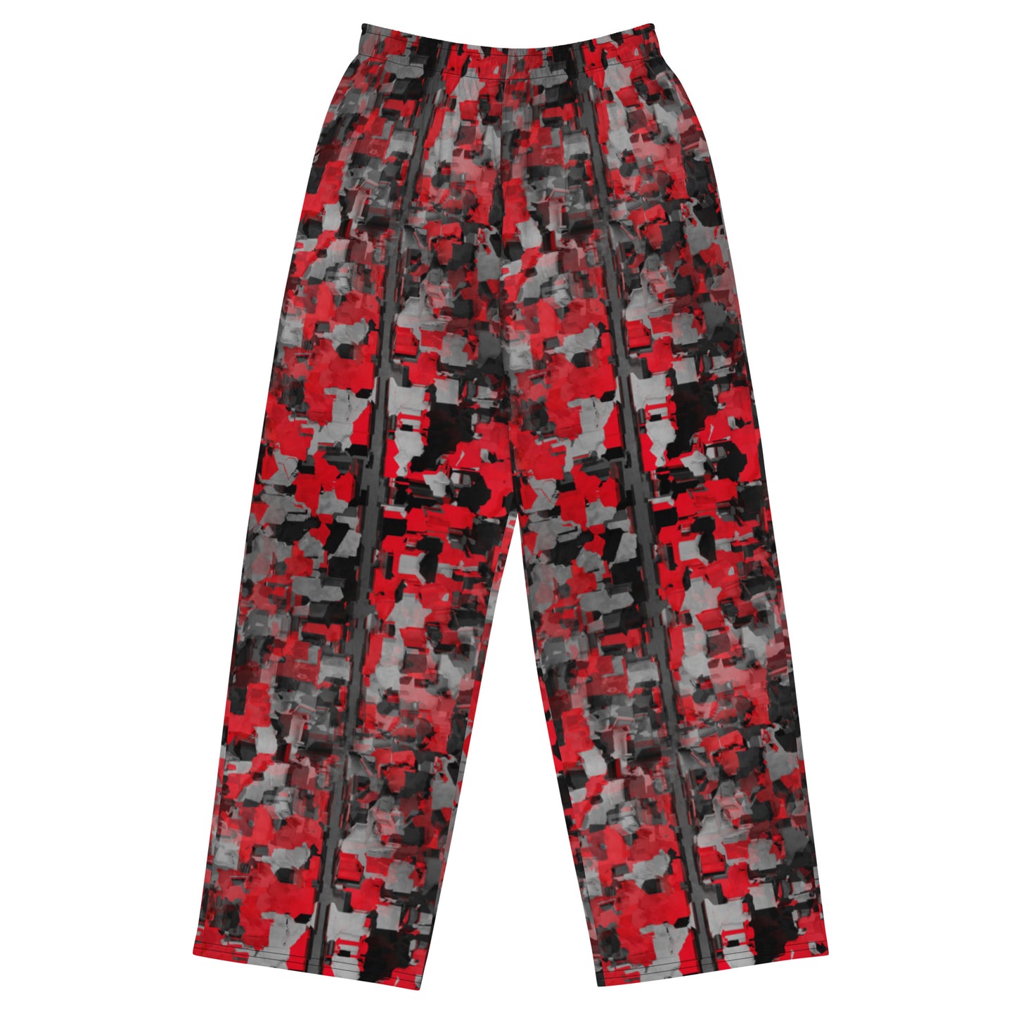 Empire All-over print unisex wide-leg pants