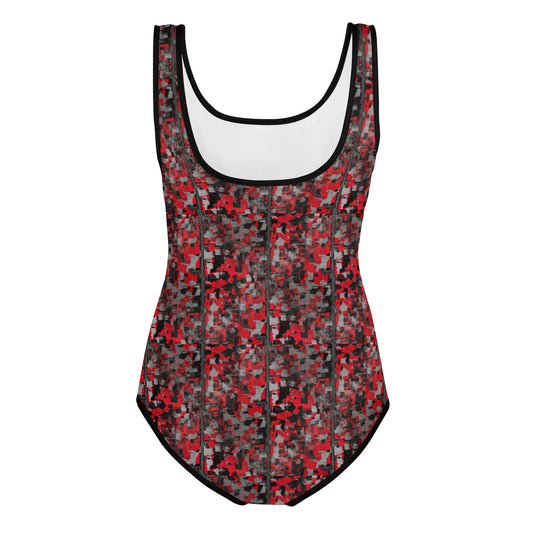 Empire All-Over Print Youth Swimsuit