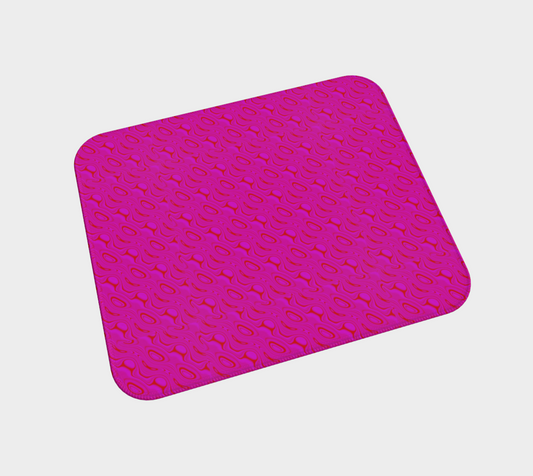 Red Purple Wave Desk Mat CAN