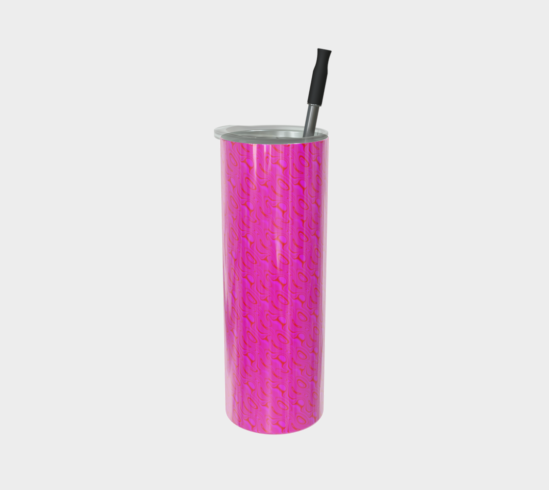 Red Purple Wave SS Tumbler CAN