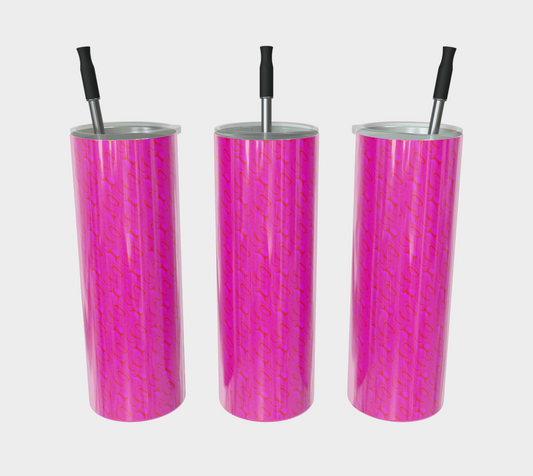 Red Purple Wave SS Tumbler CAN