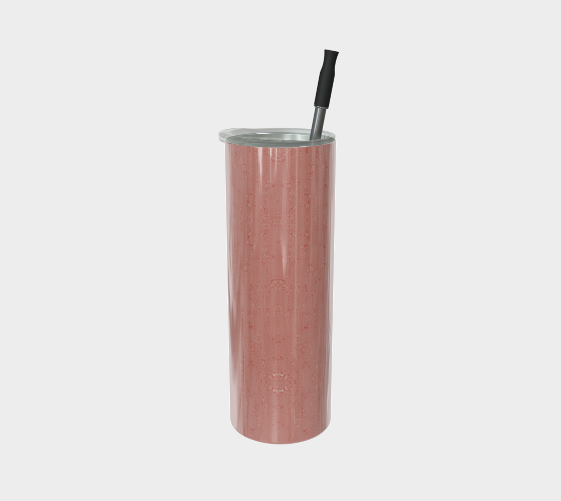 Light Red Tiger SS Tumbler CAN