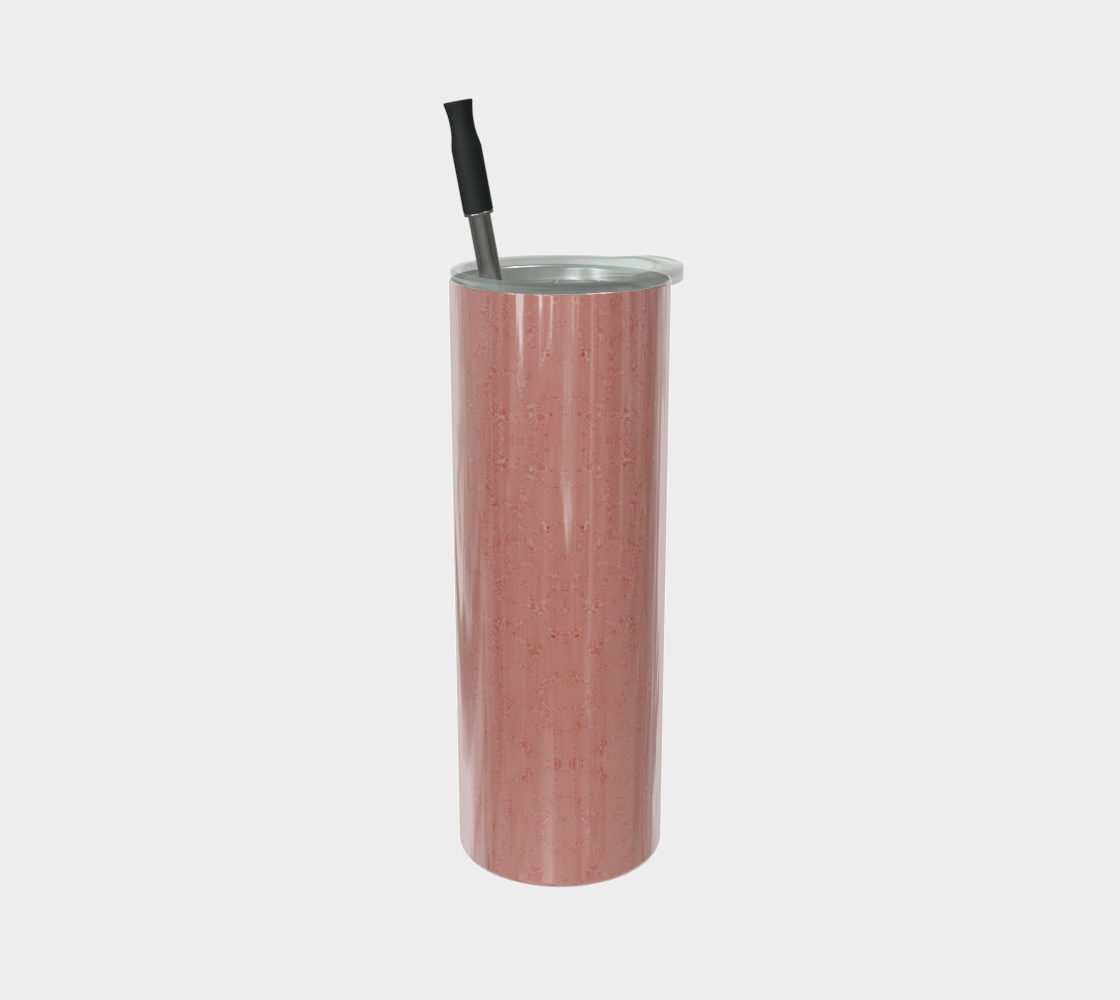 Light Red Tiger SS Tumbler CAN