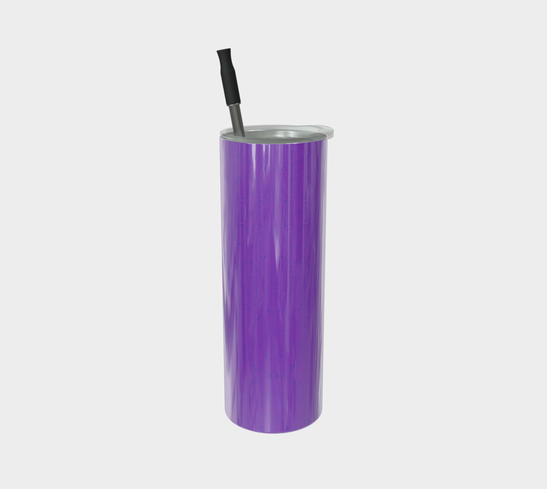 Purple Tiger SS Tumbler CAN