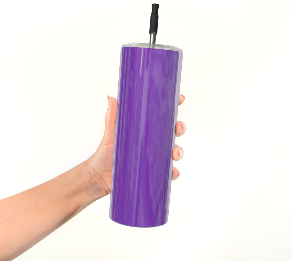 Purple Tiger SS Tumbler CAN