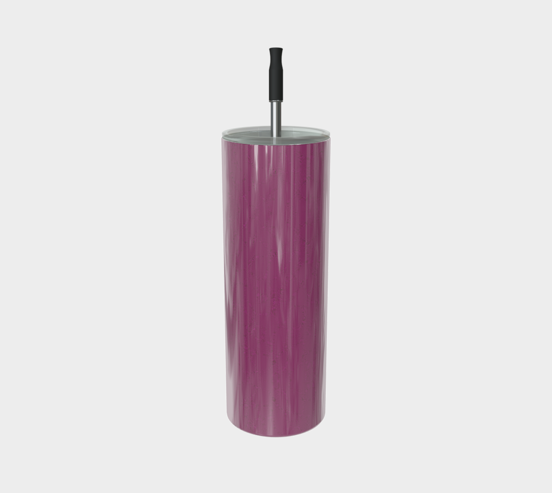 Light Purple Tiger SS Tumbler CAN