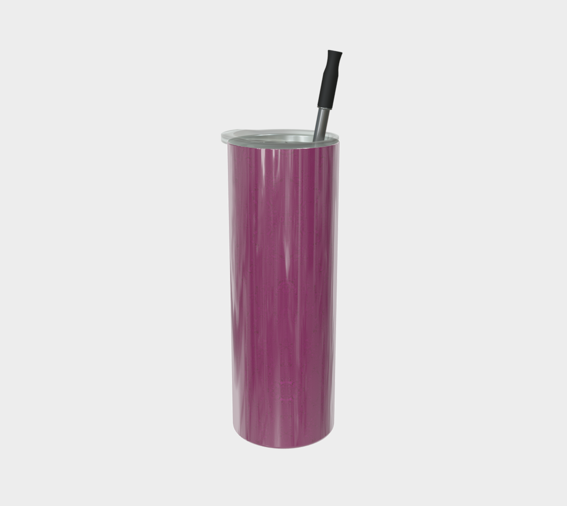 Light Purple Tiger SS Tumbler CAN