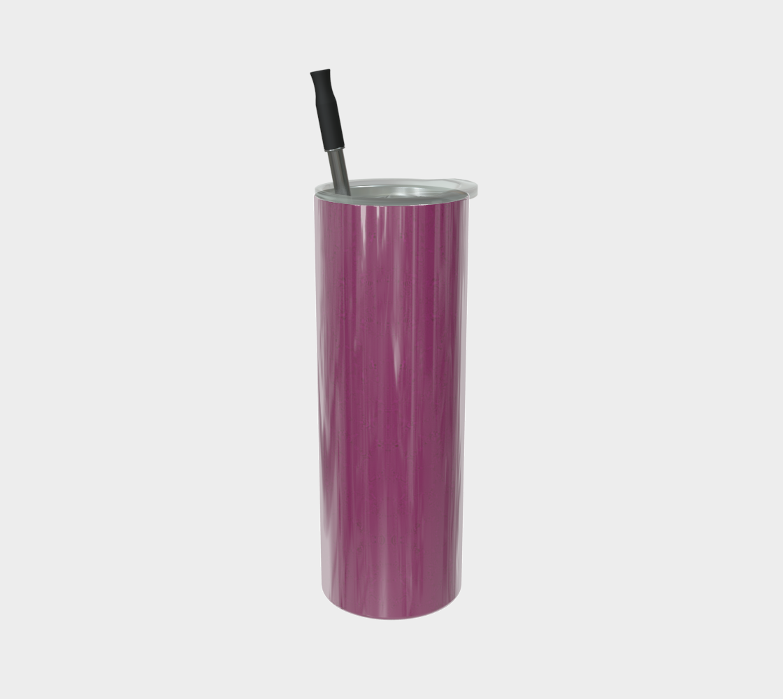 Light Purple Tiger SS Tumbler CAN