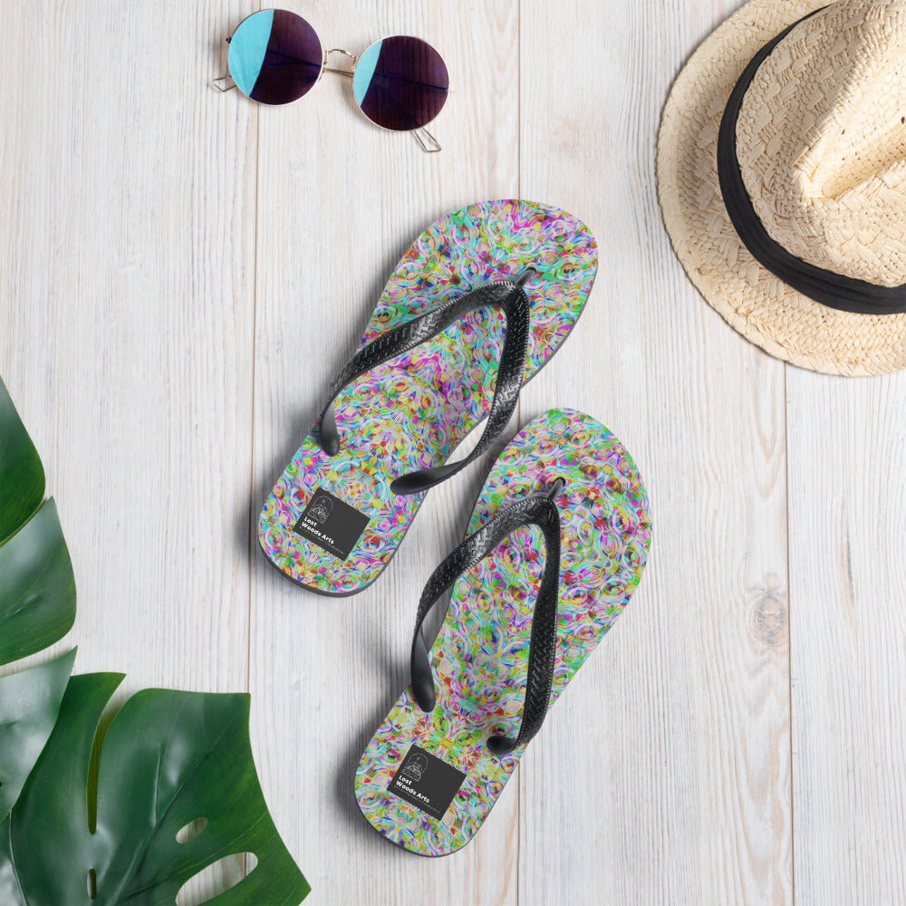 Love Is Magic Flip-Flops