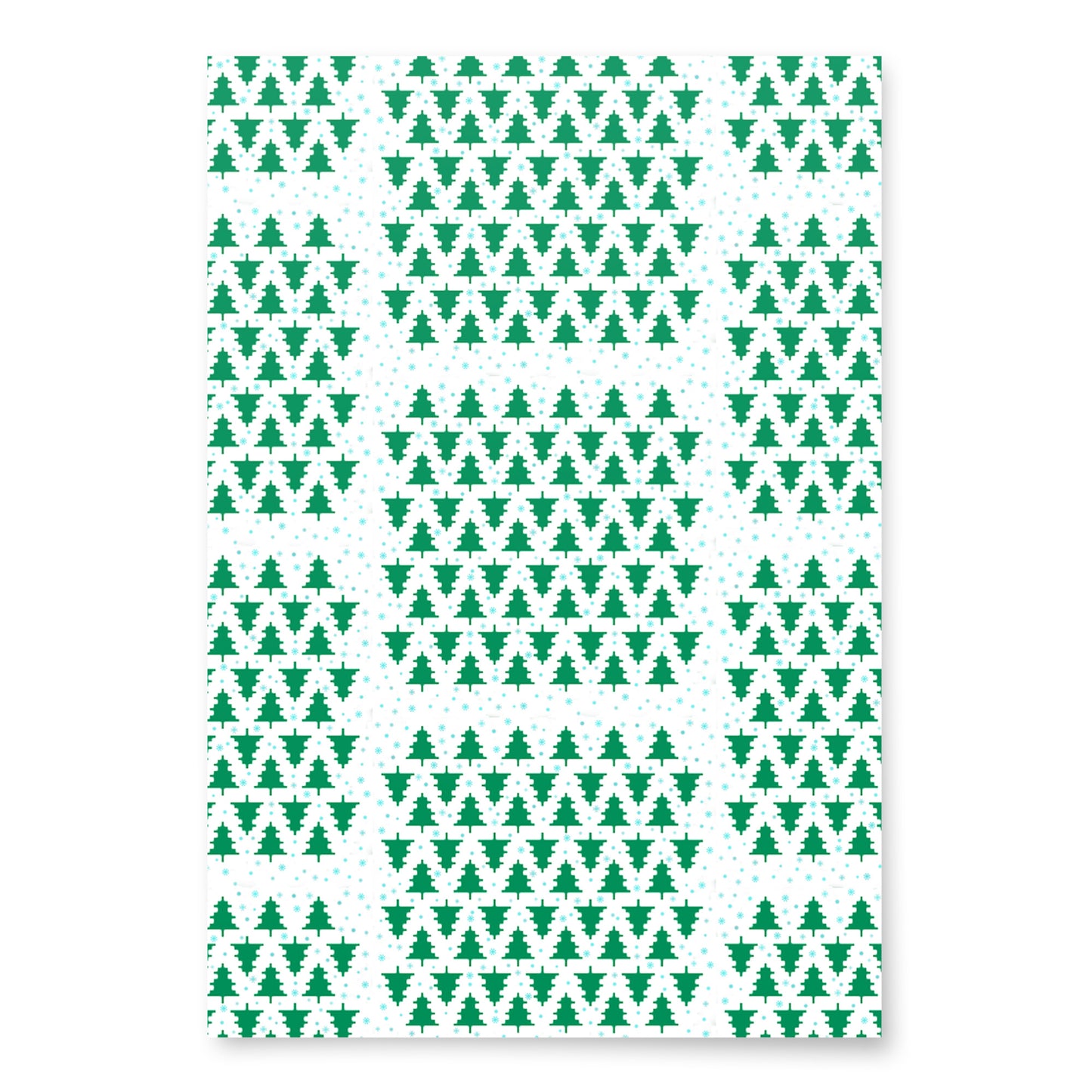 2023 Pixel Tree Wrapping paper sheets