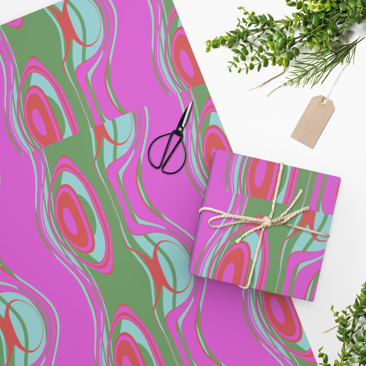 Far Out Wave Wrapping Paper