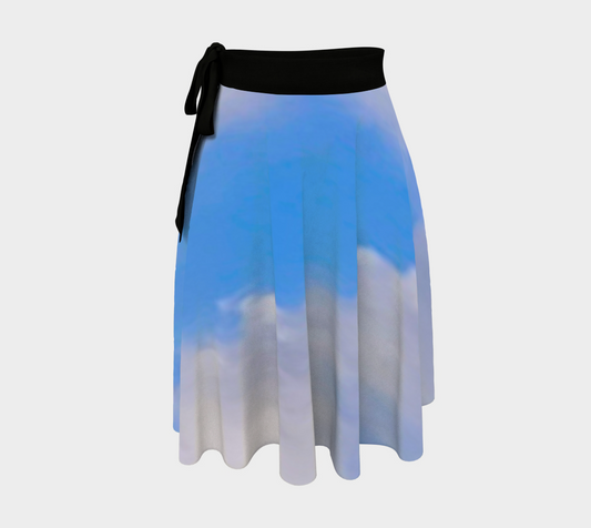 Cloudy Daze Wrap Skirt