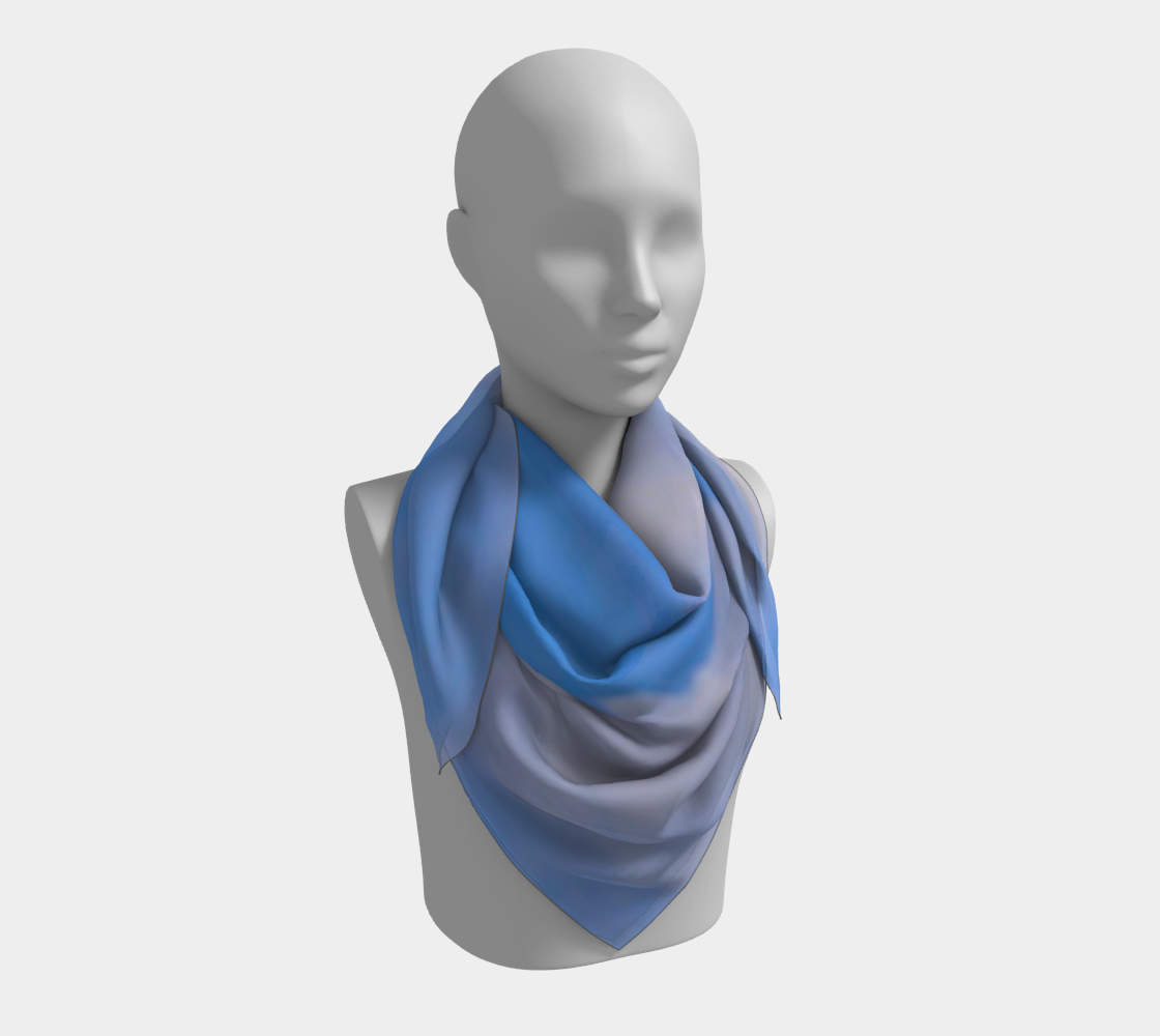 Cloudy Daze Square Scarf