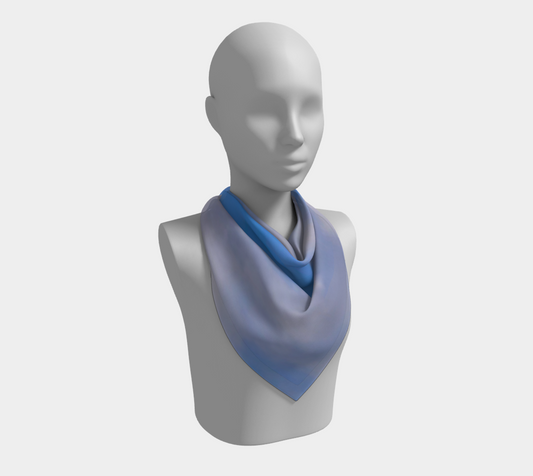 Cloudy Daze Square Scarf