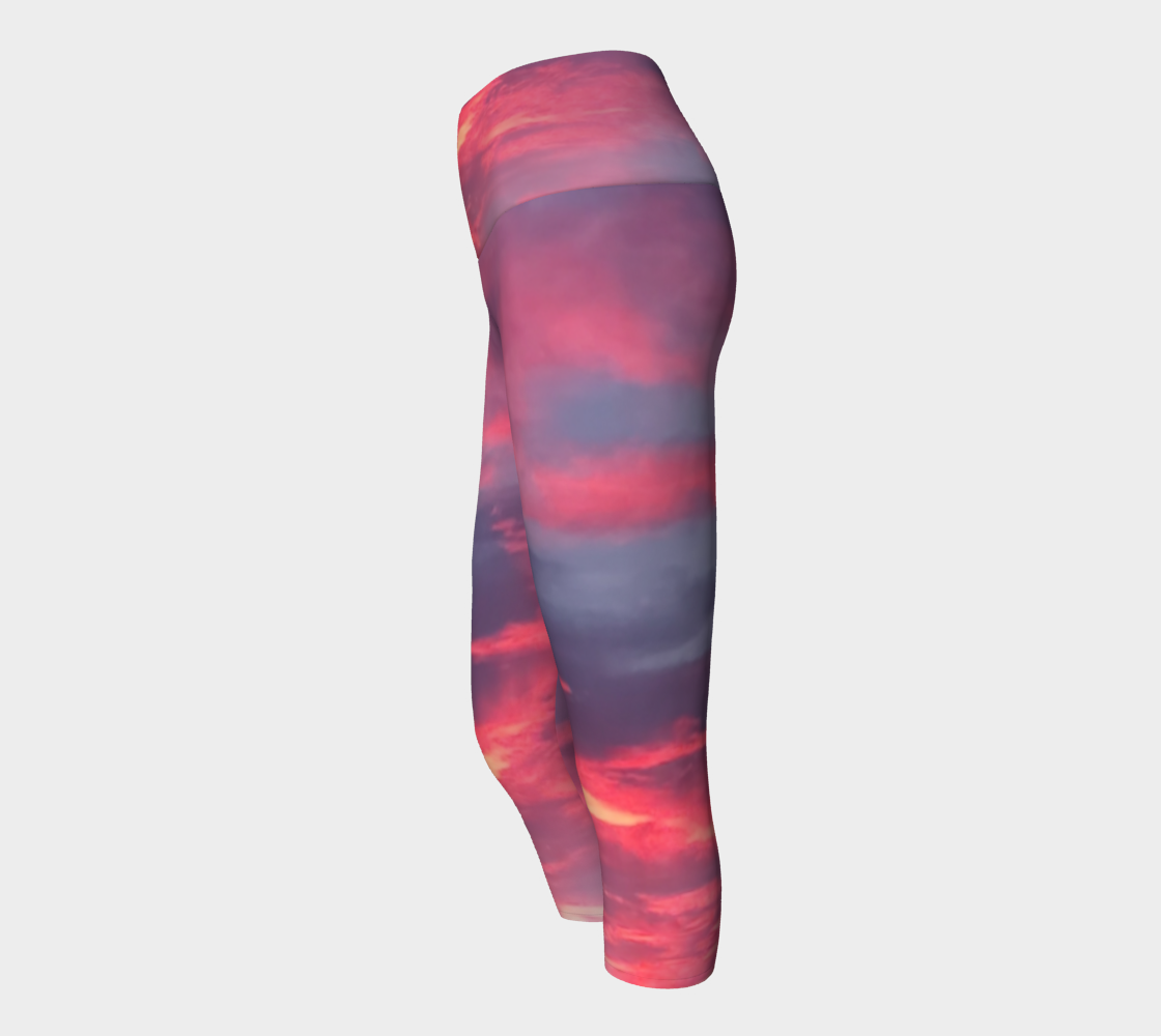 Tickled Pink Yoga Capris