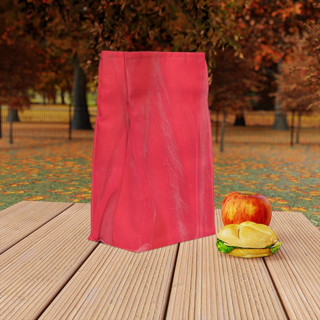 Rose Petal Polyester Lunch Bag