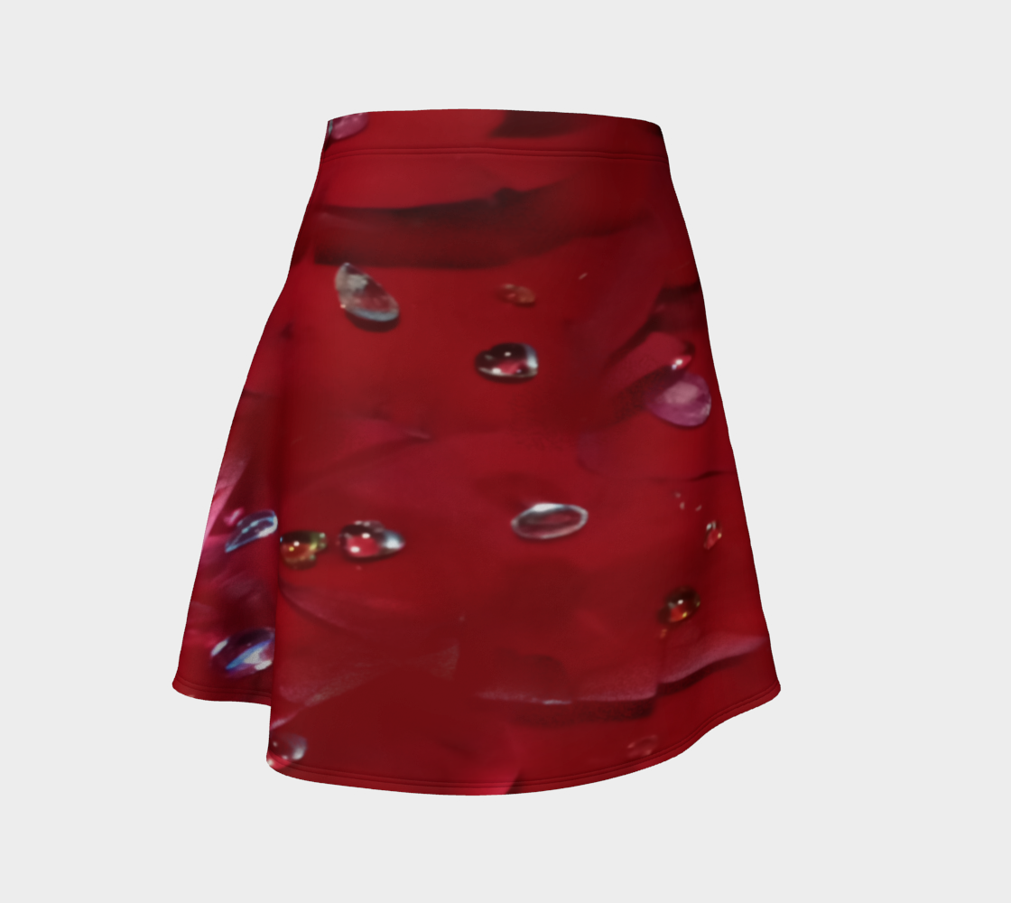 Jeweled Rose Flare Skirt CAN