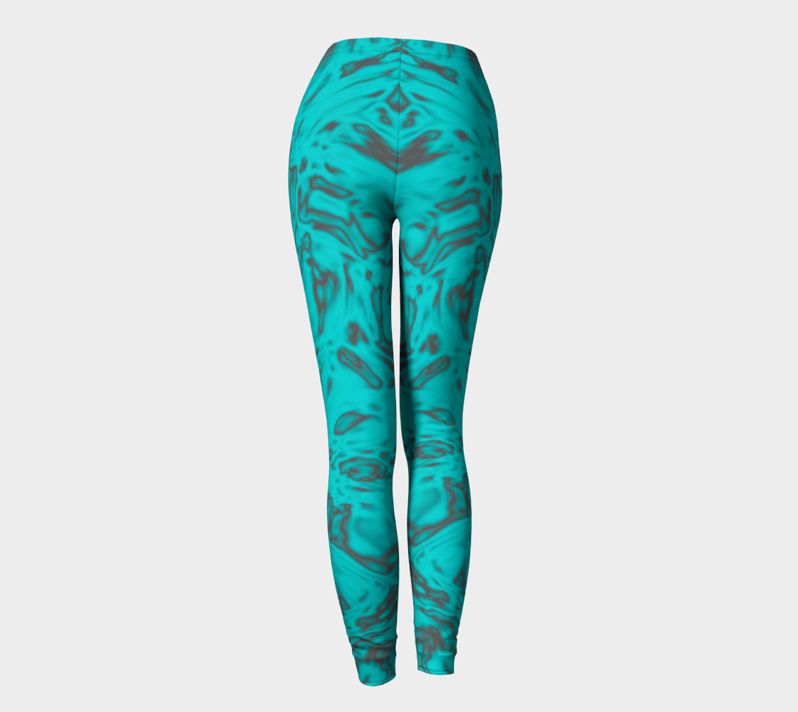 Rorschach Blue Leggings