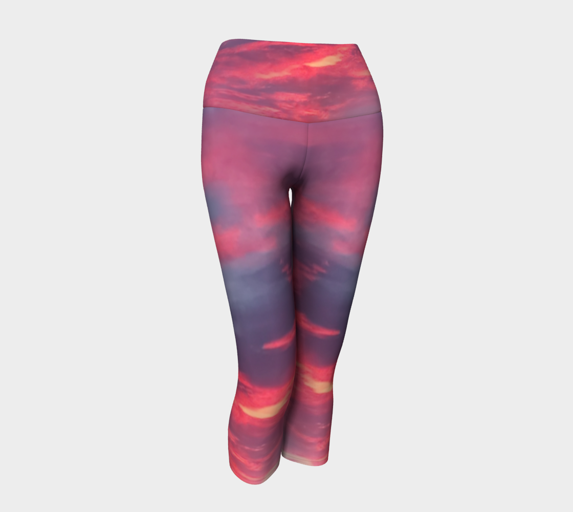 Tickled Pink Yoga Capris