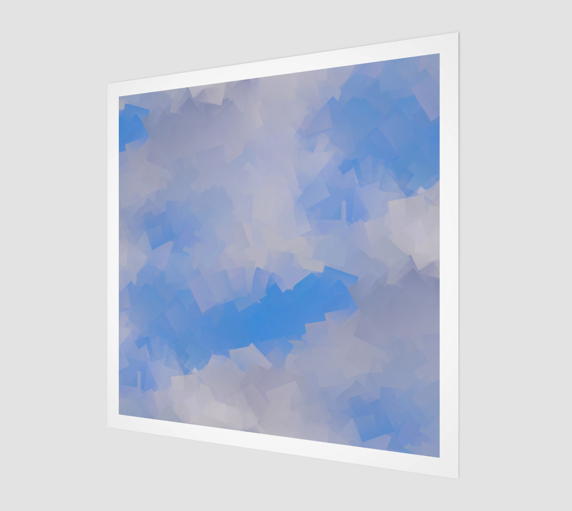 Cloudy Daze Cubeism