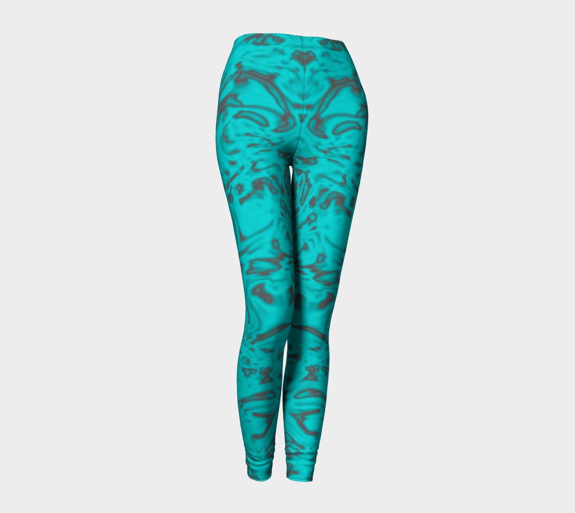 Rorschach Blue Leggings