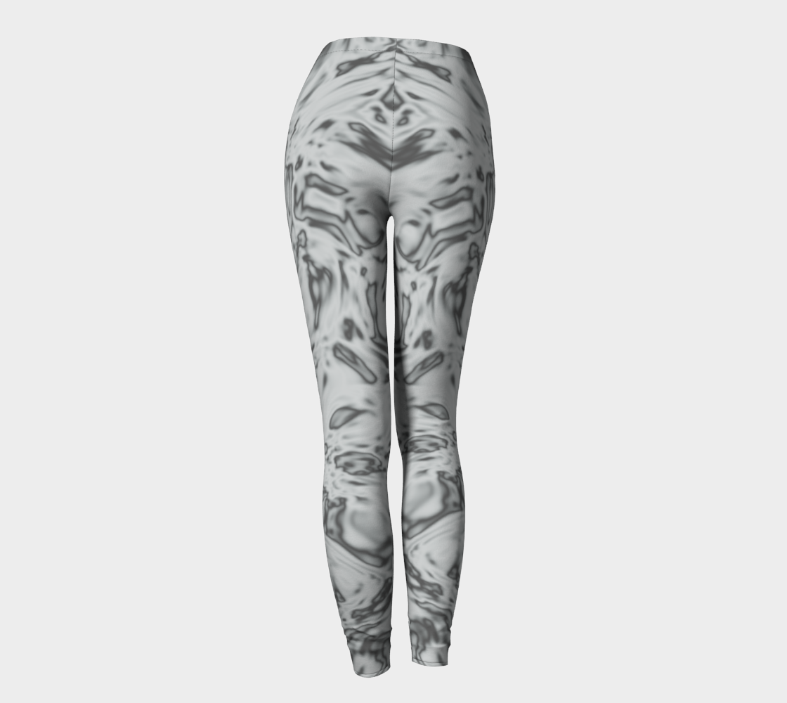 Rorschach White Leggings