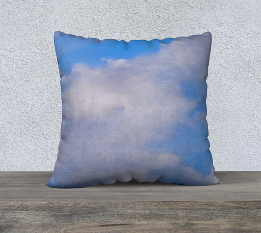 Cloudy Daze 22"X22" Pillow Case