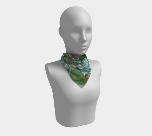 Treasure Hunter Square Scarf