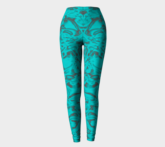 Rorschach Blue Leggings