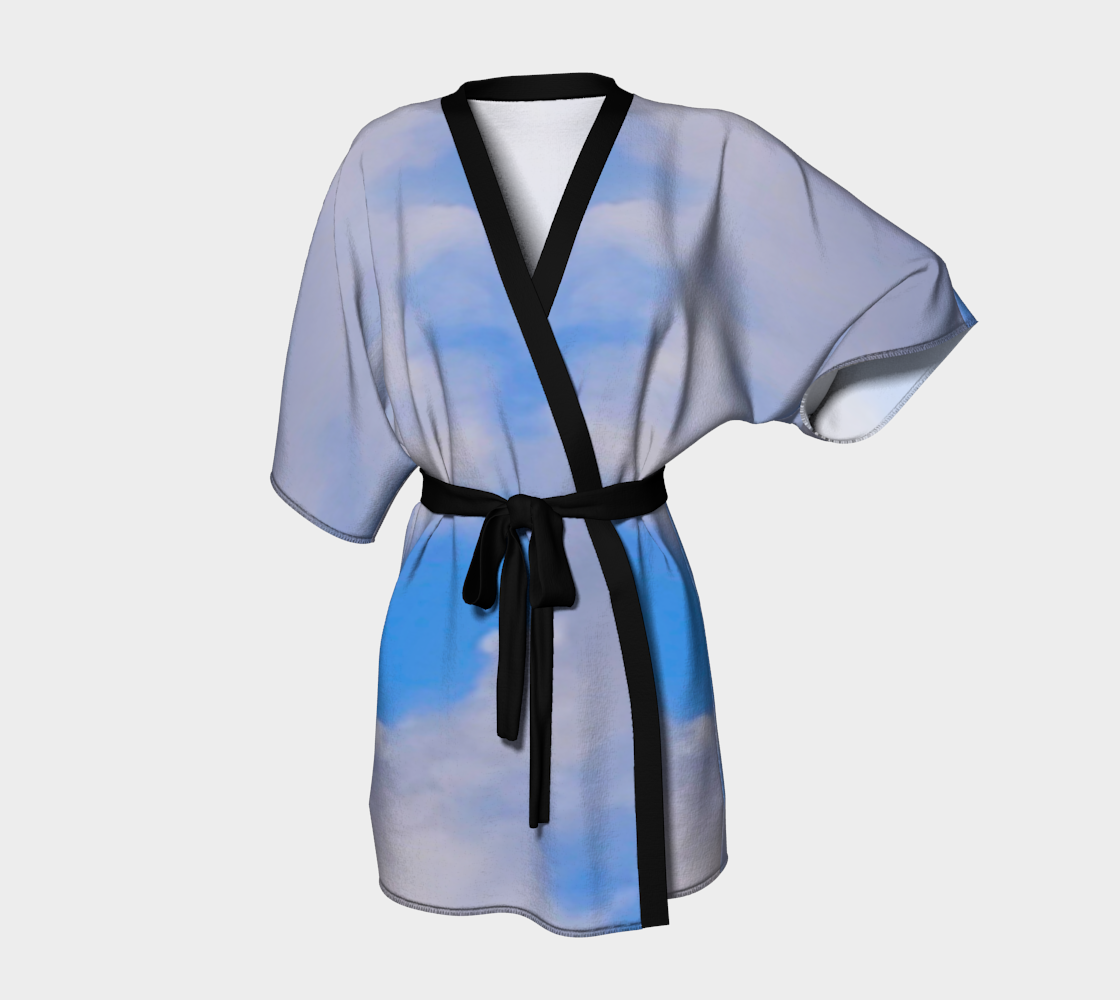 Cloudy Daze Kimono Robe