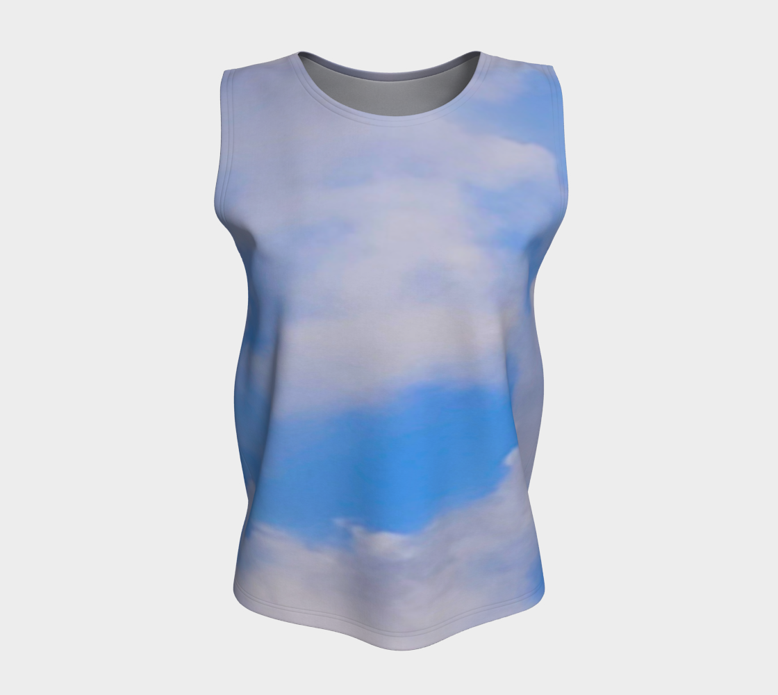 Cloudy Daze Loose Tank Top