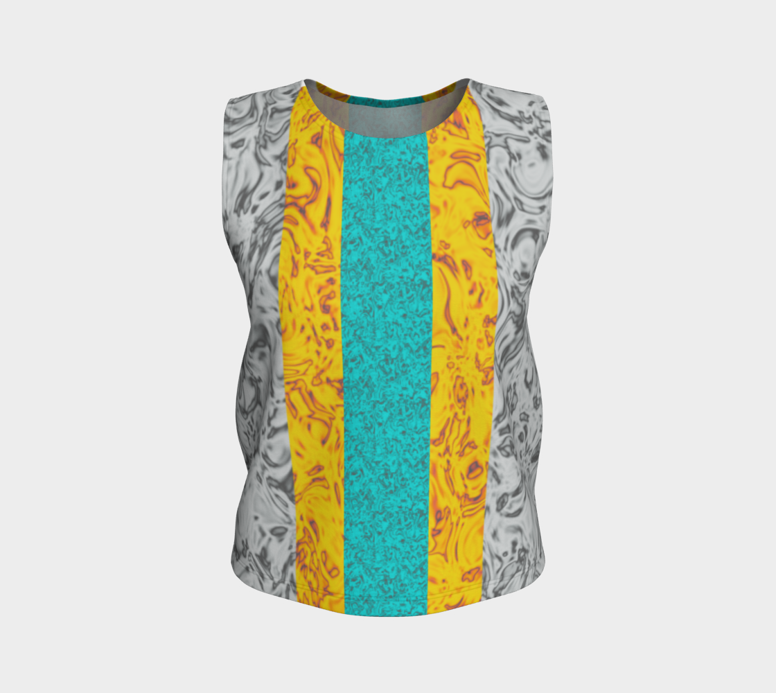 Rorschach B.O.W Striped Loose Tank Long CAN