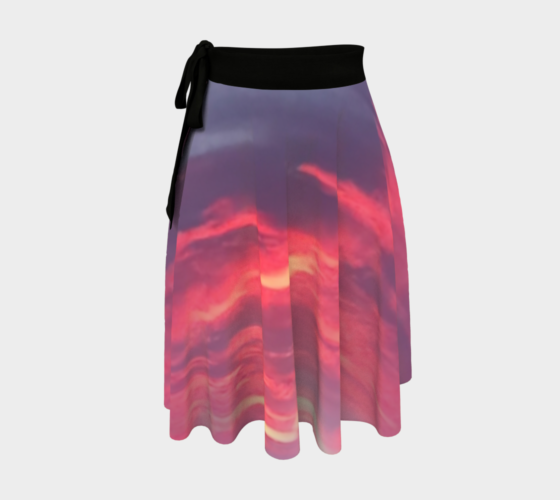 Tickled Pink Wrap Skirt