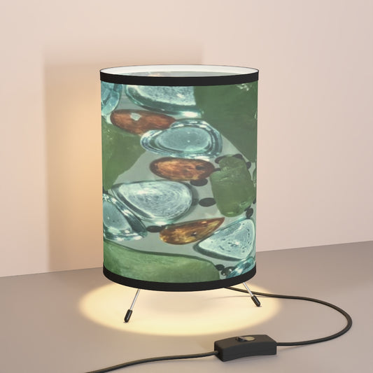 Treasure Hunter Tripod Lamp with High-Res Printed Shade, US\CA plug