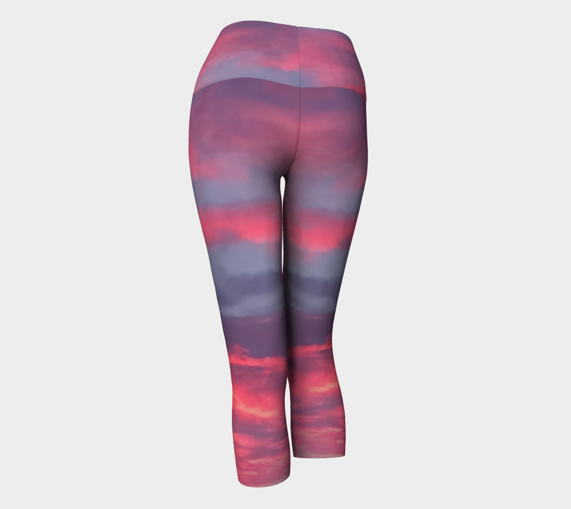 Tickled Pink Yoga Capris