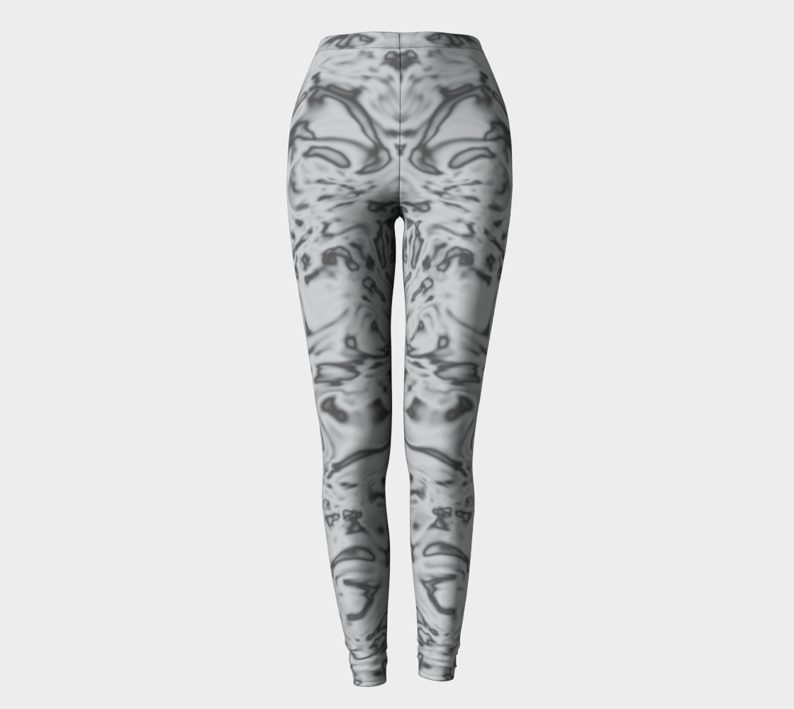 Rorschach White Leggings