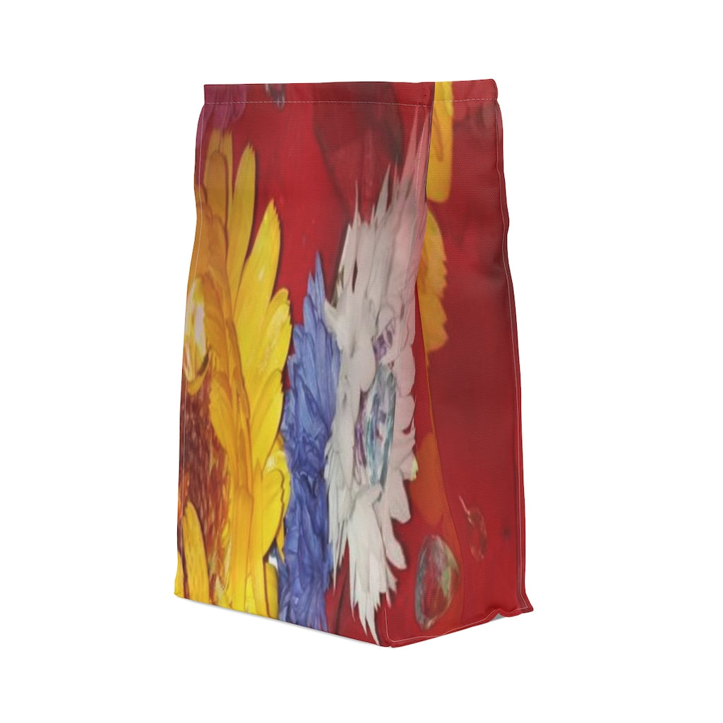 Flower Power Polyester Lunch Bag