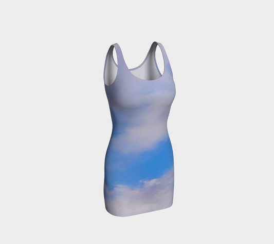 Cloudy Daze Bodycon Dress