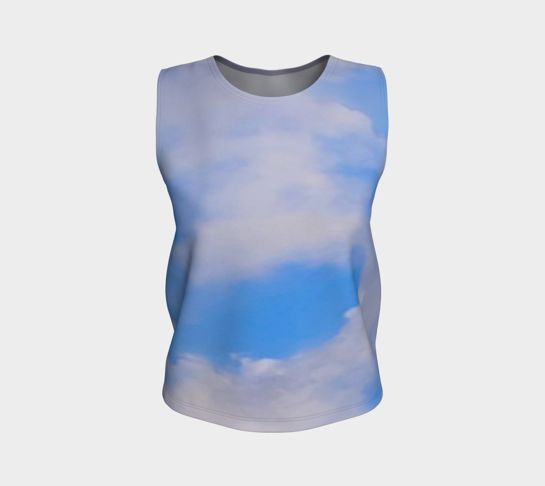 Cloudy Daze Loose Tank Top