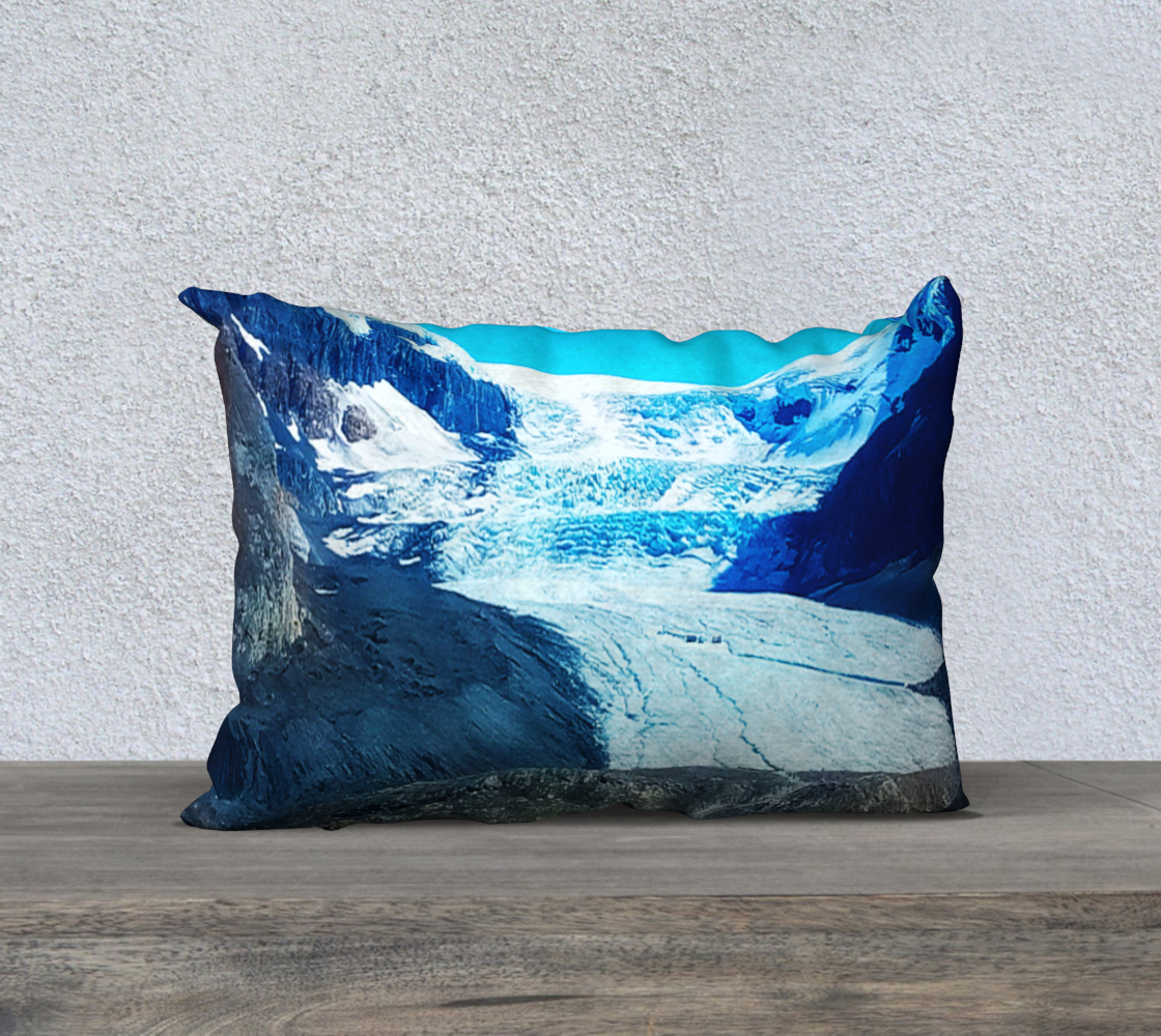 Ice Fields #1 26"X14" Pillow Case