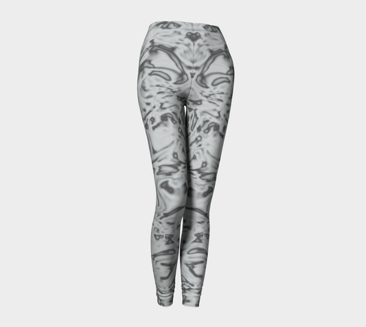 Rorschach White Leggings