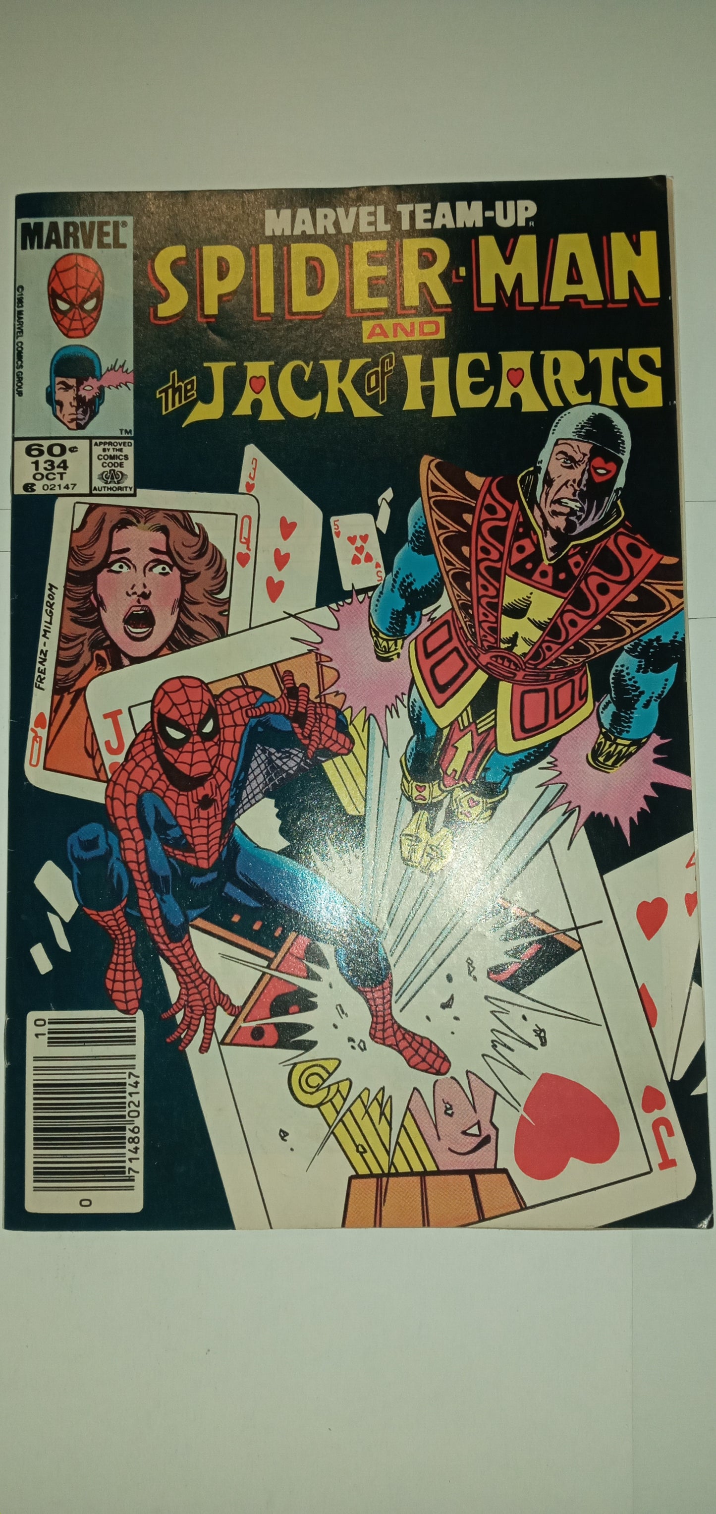 Marvel Team Up #134 Spider-Man & The Jack Of Hearts