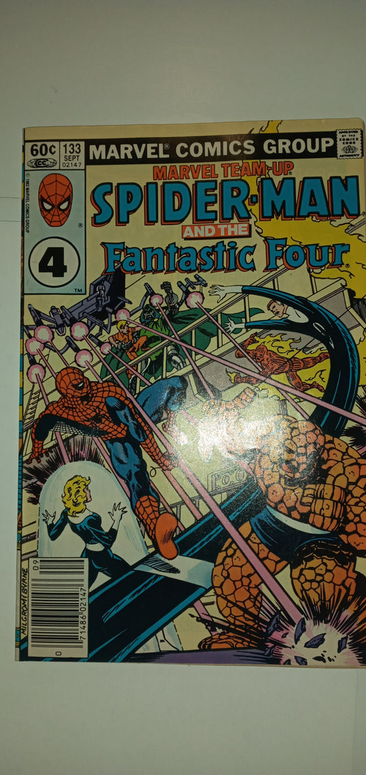 Marvel Team Up #133 Spider-Man & The Fantastic Four