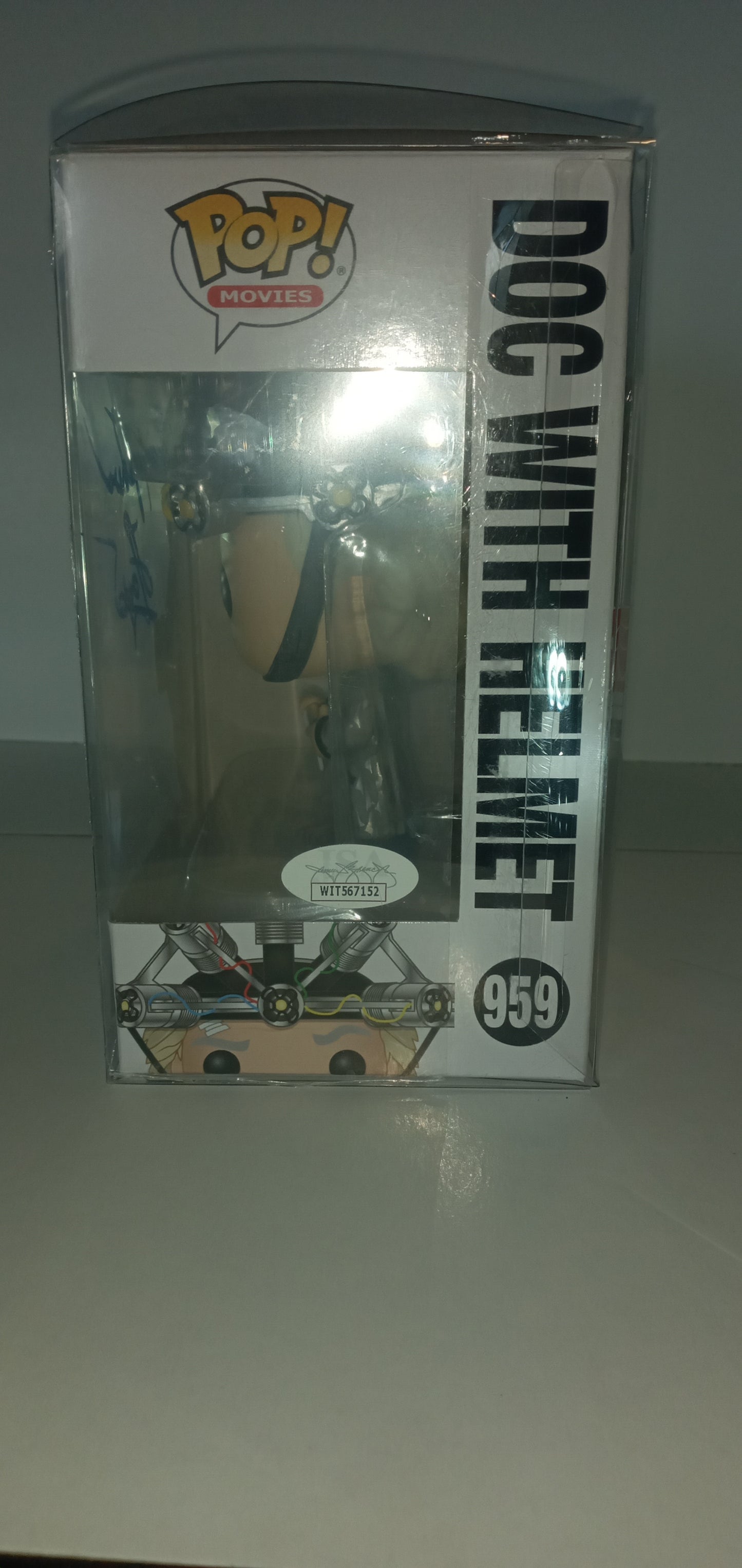 Christopher Lloyd Signed Back To the Future Funko Pop #959