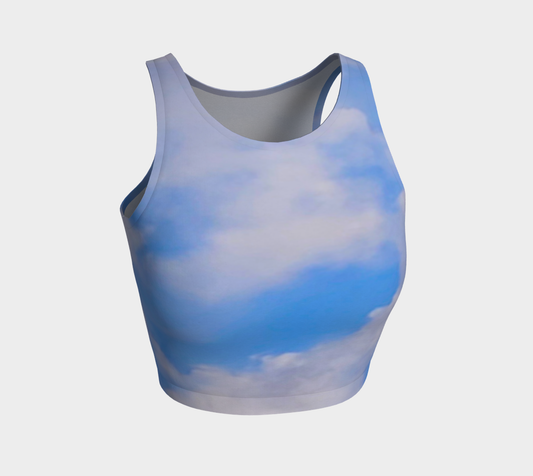 Cloudy Daze Athletic Crop Top