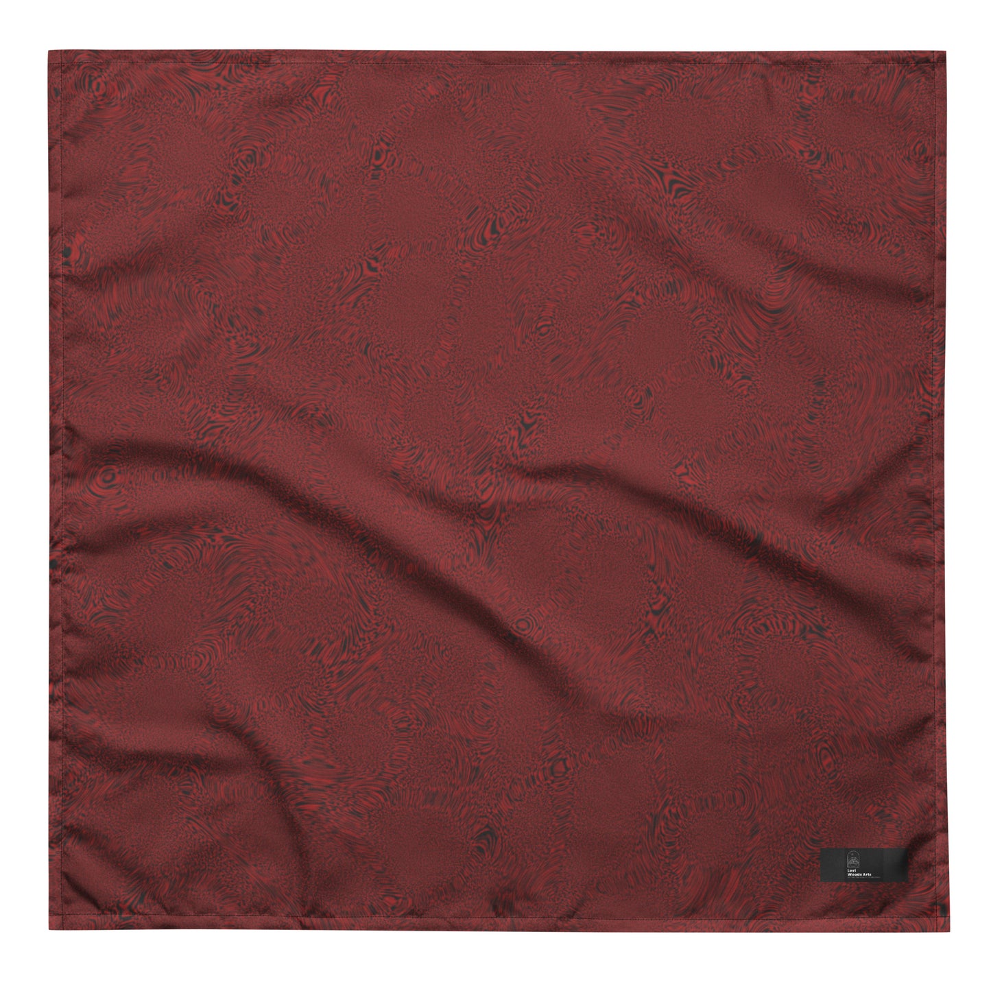 Dark Red Tiger bandana